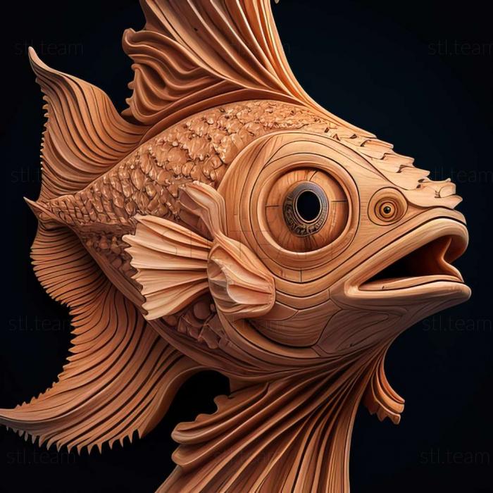 3D model Nannakara fish (STL)